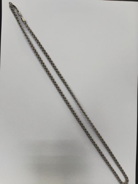 серебряная цепь Цепь серебро 925 17,76g, вес изделия 17.96g, длина 70 см в Зима
