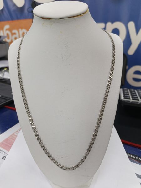 серебряная цепь Цепь серебро 925 11,04g, вес изделия 11.14g, длина 60 см в Зима