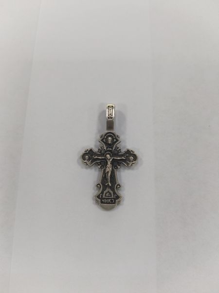 серебряный крест Крест серебро 925 3,96g, вес изделия 3.96g в Зима