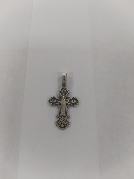 серебряный крест Крест серебро 925 3,96g, вес изделия 3.96g в Зима