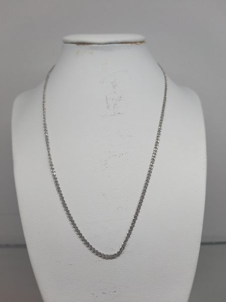 серебряная цепь Цепь серебро 925 3,08g, вес изделия 3.18g, длина 46 см в Зима