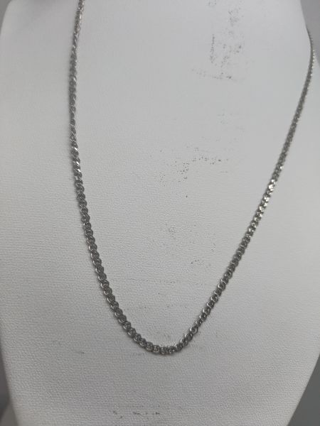 серебряная цепь Цепь серебро 925 3,08g, вес изделия 3.18g, длина 46 см в Зима