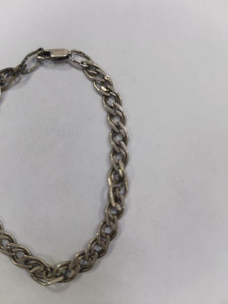 серебряный браслет Браслет серебро 925 7,11g, вес изделия 7.21g, длина 18 см в Зима