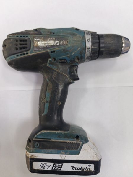 шуруповёрт аккумуляторный Makita DF457D/WE с СЗУ в Зима
