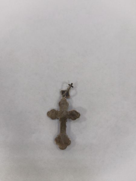 серебряный крест Крест серебро 925 3,95g, вес изделия 3.95g в Зима