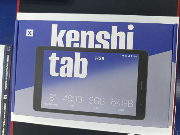 планшет KENSHI H38 3/64GB (с SIM) в Зима