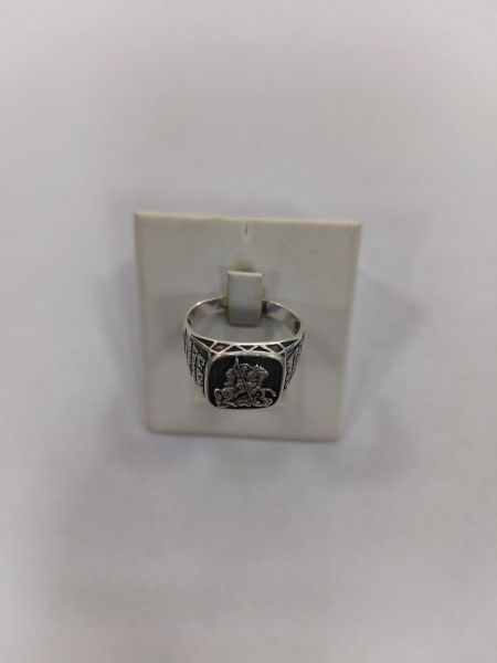 серебряное кольцо Кольцо серебро 925 6,70g, вес изделия 6.7g, размер 22 в Зима
