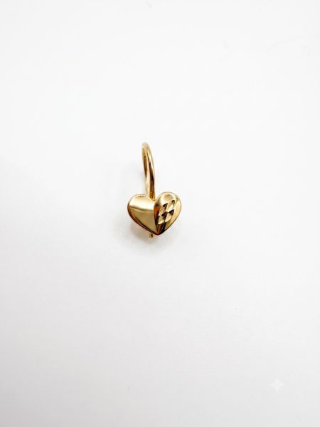 золотая серьга одна Серьга одна золото 375 0,44g, вес изделия 0.44g в Иркутск