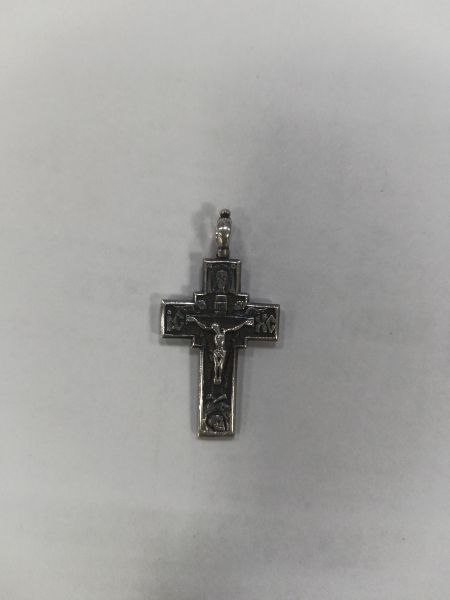 серебряный крест Крест серебро 925 6,80g, вес изделия 6.8g в Зима
