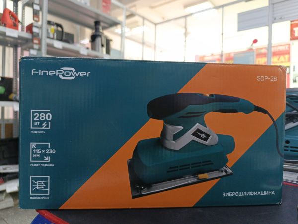 виброшлифмашина FinePower SDP-28 в Зима