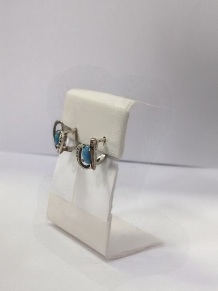серебряные серьги Серьги серебро 925 3,08g, вес изделия 4.52g в Иркутск