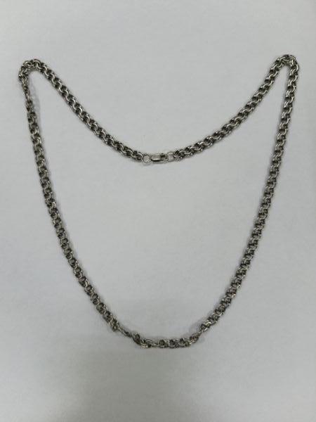 серебряная цепь Цепь серебро 925 29,14g, вес изделия 29.24g, длина 60 см, 00 нет камней в Зима