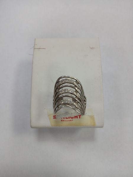 серебряное кольцо Кольцо серебро 925 3,19g, вес изделия 3.21g, размер 19 в Зима
