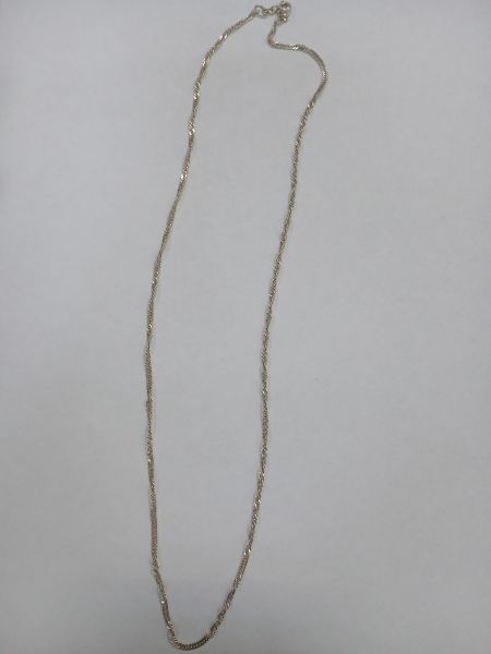 серебряная цепь Цепь серебро 925 4,06g, вес изделия 4.16g, длина 65 см, 00 нет камней в Зима