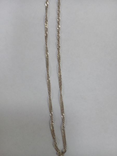 серебряная цепь Цепь серебро 925 4,06g, вес изделия 4.16g, длина 65 см, 00 нет камней в Зима