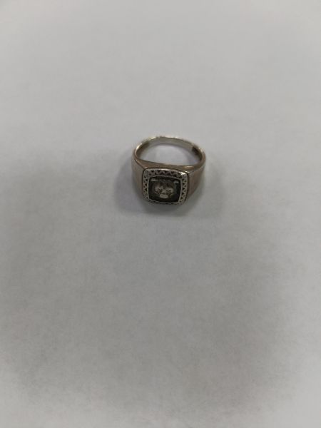 серебряное кольцо Кольцо серебро 925 6,11g, вес изделия 6.11g, размер 20, 00 нет камней в Зима
