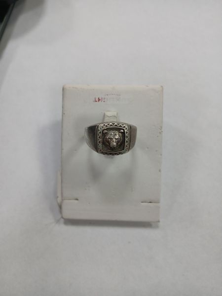 серебряное кольцо Кольцо серебро 925 6,11g, вес изделия 6.11g, размер 20, 00 нет камней в Зима