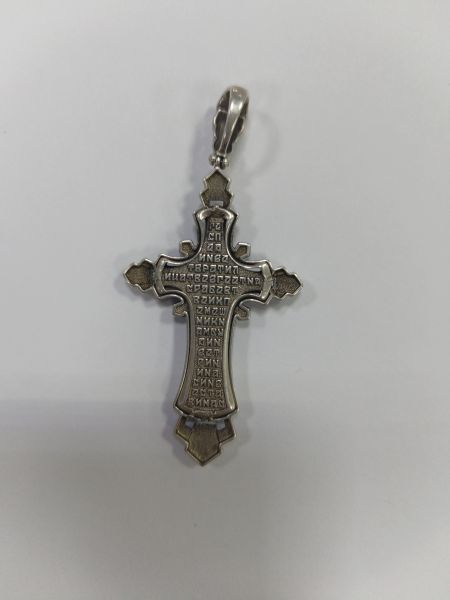 серебряный крест Крест серебро 925 10,29g, вес изделия 10.29g в Зима
