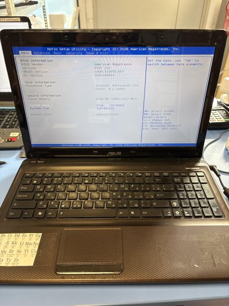 Купить ASUS K52F-EX749D в Новосибирск за 3100 руб.