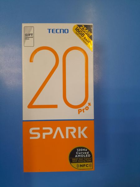 Купить TECNO Spark 20 Pro+ 8/256GB (KJ7) Duos в Иркутск за 11599 руб.