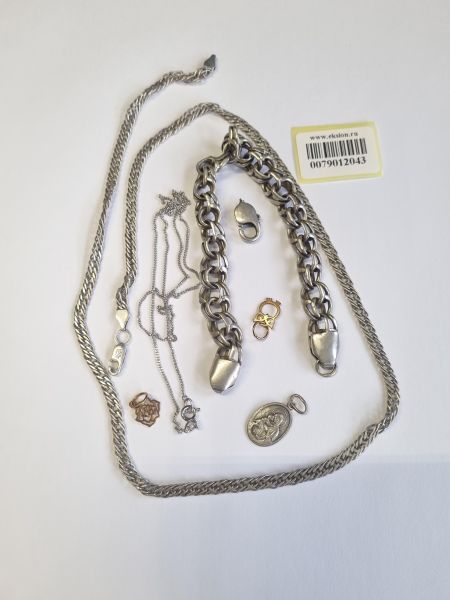 Купить Лом серебро 925 42,72g, вес изделия 42.72g в Иркутск за 3100 руб.