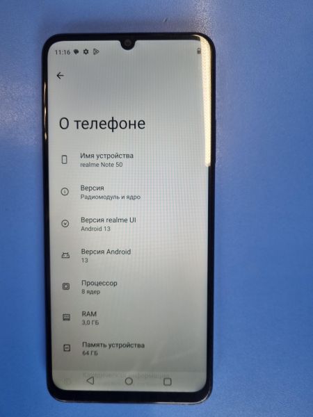 Купить Realme Note 50 3/64GB (RMX3834) Duos в Иркутск за 4000 руб.