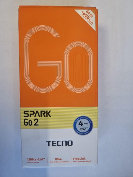 Купить TECNO Spark Go 2 3/64GB (KM4) Duos в Иркутск за 4500 руб.