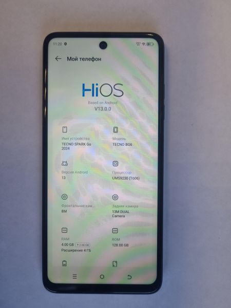 Купить TECNO Spark Go 2024 4/128GB (BG6) Duos в Иркутск за 4400 руб.