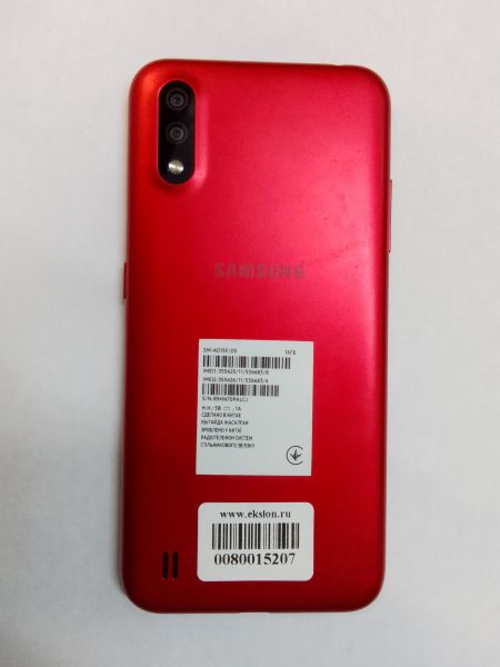 Купить Samsung Galaxy A01 (A015F/DS) Duos в Новосибирск за 3299 руб.