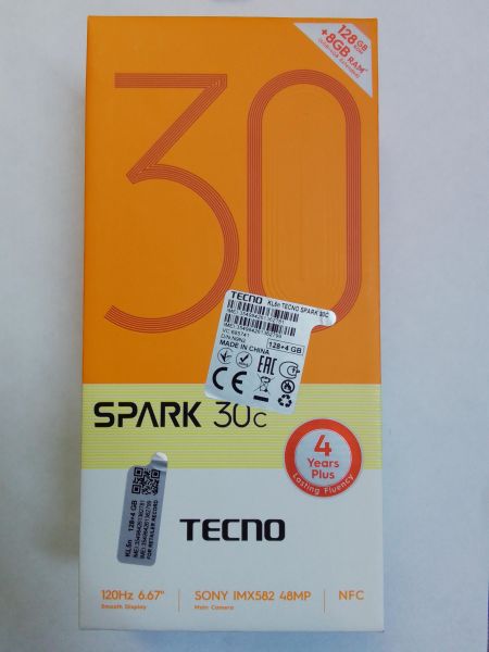 Купить TECNO Spark 30C 4/128GB (KL5n) Duos в Новосибирск за 6399 руб.