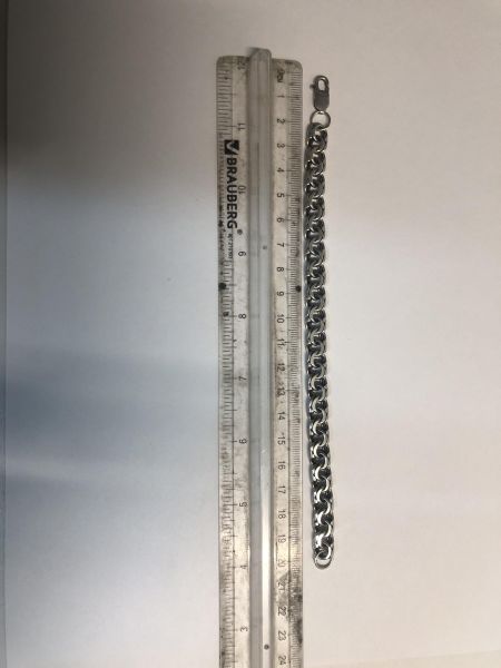 Купить Цепь серебро 925 22,50g, вес изделия 22.6g, длина 20 см в Новосибирск за 1650 руб.