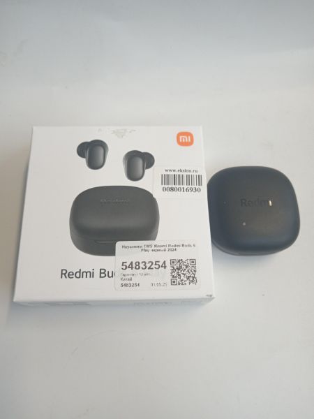 Купить Xiaomi Redmi Buds 6 Play (M2420E1) в Новосибирск за 850 руб.