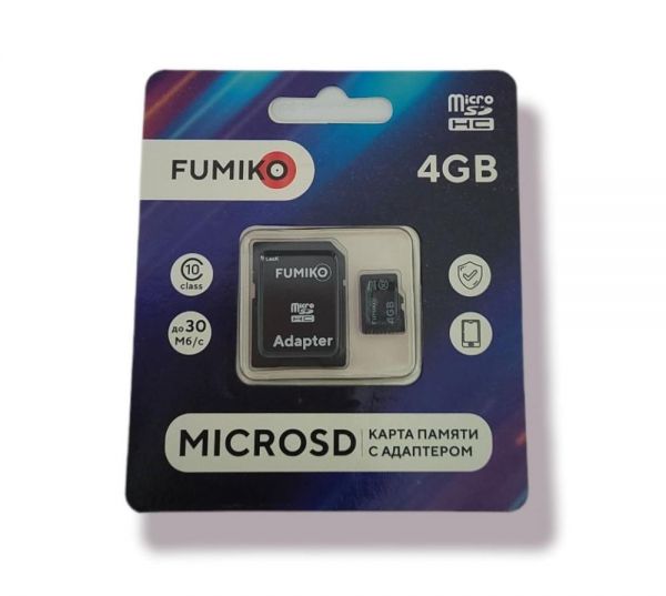 Купить microSD 04GB в ассорт.(новая) в Томск за 299 руб.