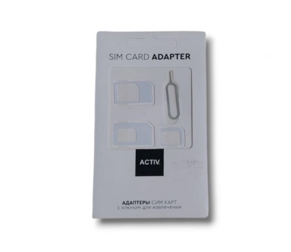 Купить NoBrand SIM адаптер в ассортименте (3 в 1) в Иркутск за 199 руб.