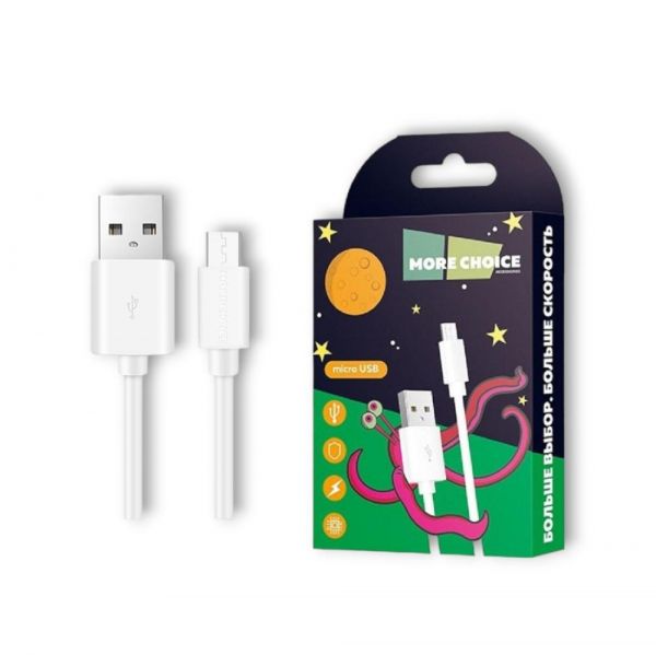 Купить microUSB MoreChoice K13m 2A (кабель) в Чита за 149 руб.