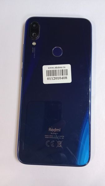 Купить Xiaomi Redmi Note 7 4/64GB (M1901F7G) Duos в Новосибирск за 5199 руб.