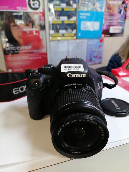 Купить Canon EOS 550D (DS126271) kit с СЗУ в Новосибирск за 10299 руб.