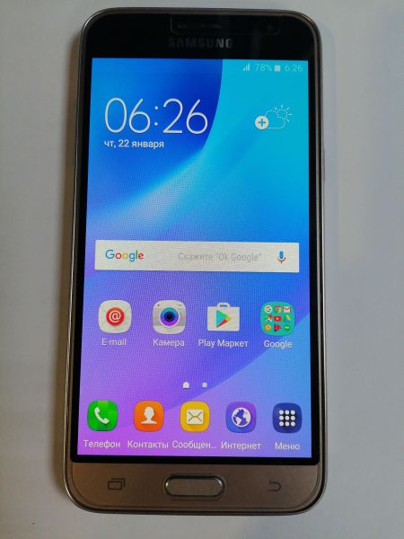 Купить Samsung Galaxy J3 2016 (J320F) Duos в Новосибирск за 1599 руб.