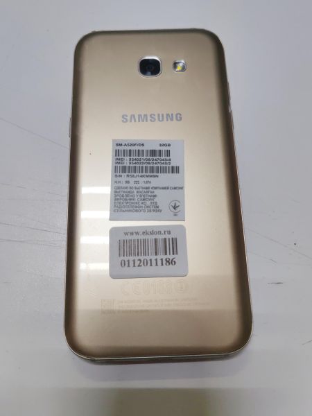 Купить Samsung Galaxy A5 2017 3/32GB (A520F) Duos в Новосибирск за 2699 руб.