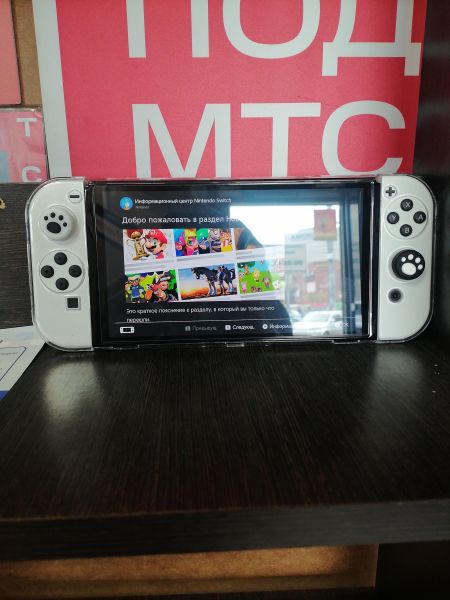 Купить Nintendo Switch OLED 64GB (HEG-N02) в Новосибирск за 24800 руб.