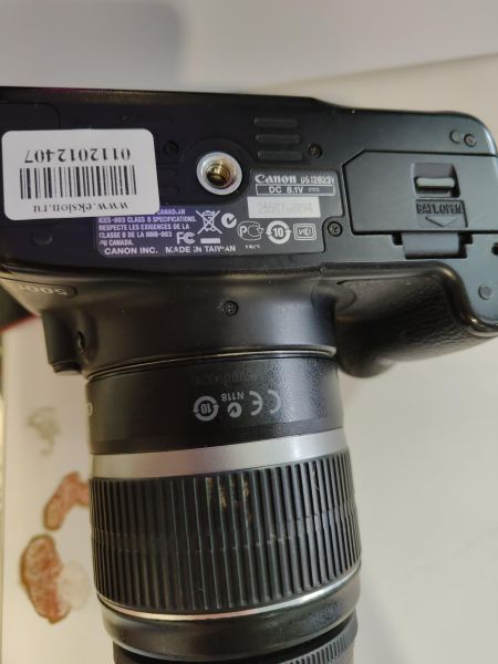 Купить Canon EOS 500D kit (DS126231) с СЗУ в Новосибирск за 7300 руб.