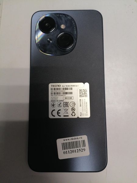 Купить TECNO Spark Go 1 3/64GB (KL4) Duos в Новосибирск за 4850 руб.