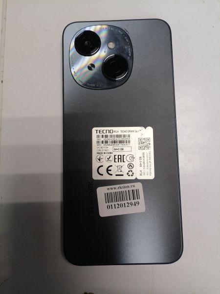 Купить TECNO Spark Go 1 3/64GB (KL4) Duos в Новосибирск за 4850 руб.