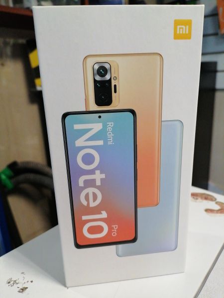 Купить Xiaomi Redmi Note 10 Pro 6/64GB (M2101K6G) Duos в Новосибирск за 6600 руб.