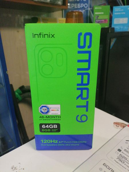Купить Infinix Smart 9 3/64GB (X6532) Duos в Новосибирск за 5350 руб.