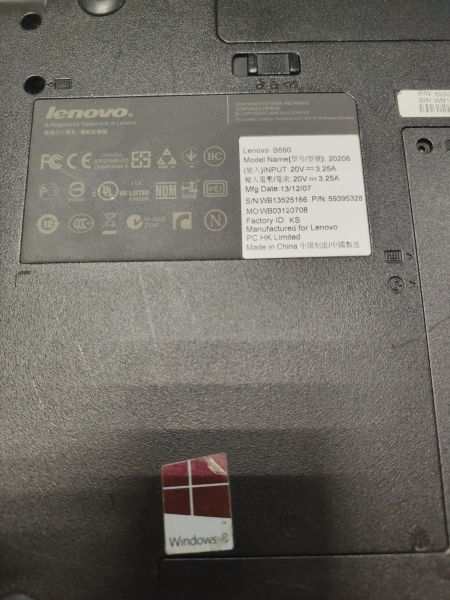 Купить Lenovo IdeaPad B590 59395328 в Новосибирск за 4400 руб.