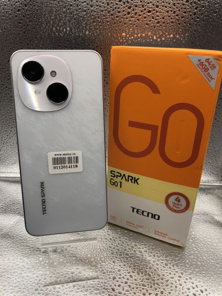 Купить TECNO Spark Go 1 3/64GB (KL4) Duos в Новосибирск за 4300 руб.