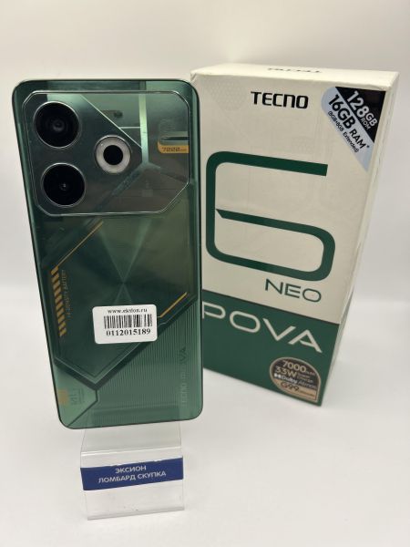 Купить TECNO Pova 6 Neo 8/128GB (LI6) Duos в Новосибирск за 6300 руб.