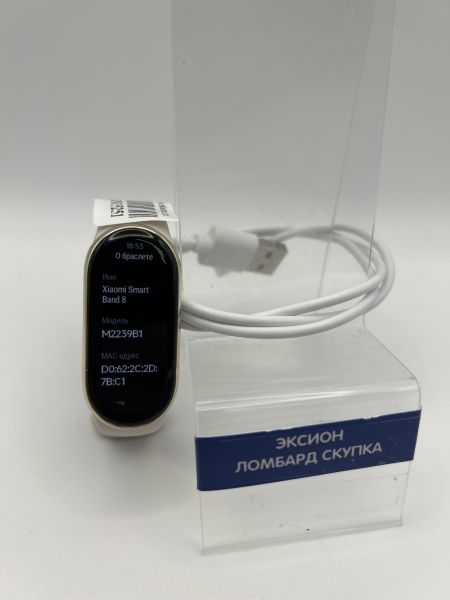 Купить Xiaomi Smart Band 8 (M2239B1) с СЗУ в Новосибирск за 800 руб.