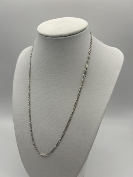 Купить Цепь серебро 925 4,74g, вес изделия 4.84g, длина 46 см в Новосибирск за 1050 руб.